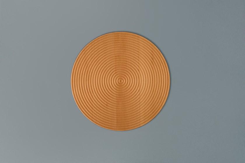 Milla & Milli Круглый поднос из массива дерева Foodwood sun-id-1448057 - Вид №5