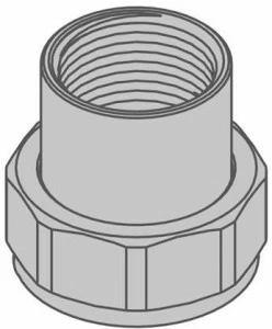 TECO Фитинг Rp1 " G6