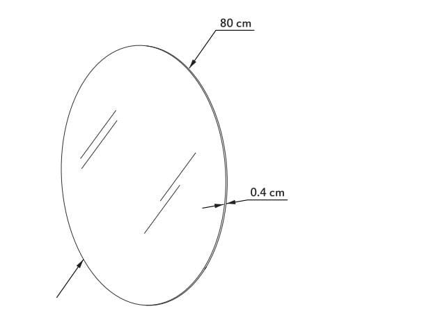 Настенное круглое зеркало Acquabella ARCH-00033035 - Вид №4