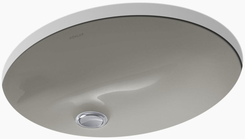 K-2209-K4 Накладная раковина под столешницу  прямоугольная Kohler 