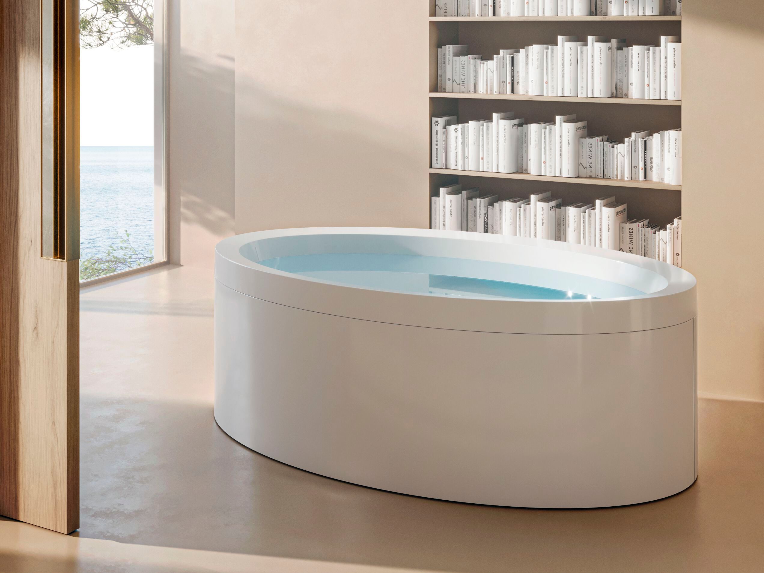 Овальная ванна с гидромассажем Gruppo Treesse мебель для ванной комнаты - стандартные ванны ARCH-00119543