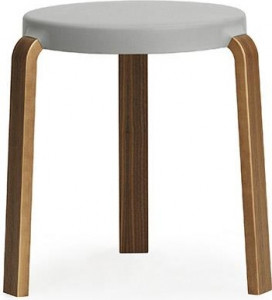 602257 Tap Stool Walnut / Серый Normann Copenhagen