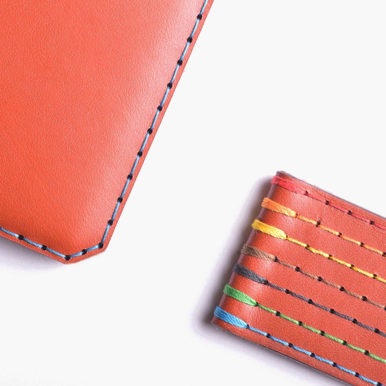 W103COGN Денежный кошелек - Коньяк Wingback  - Вид №9