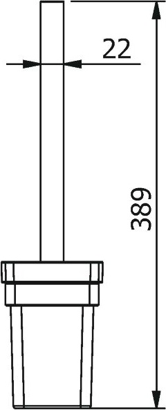 21825A Ерш подвесной цвет хром LANGBERGER LEDRO - Вид №2