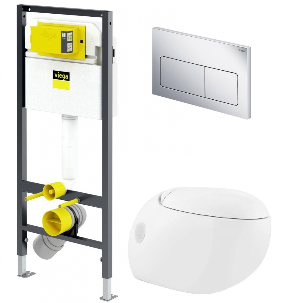 792824-Fusion Инсталляция viega с унитазом Jaquar Fusion Santreyd