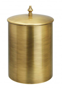 994PR(25) Stil Haus, круглое ведро с крышкой, ручка от коллекции Prisma, цвет бронза