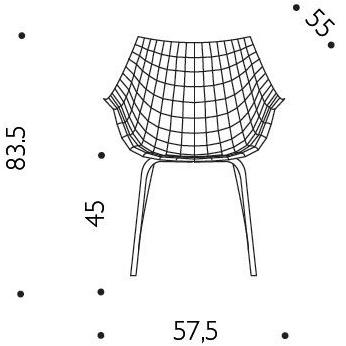 Driade Кожаное кресло с подлокотниками Meridiana sun-id-1433407 - Вид №4