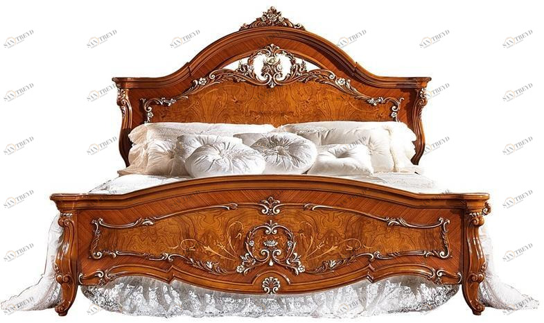 Barnini Oseo Двуспальная кровать из дерева Prestige plus Pp 7, pp 8