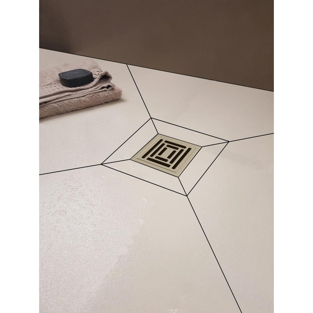 090471 Трап водосток ZENTRUM Uno 100х100  Berges ZENTRUM Uno  - Вид №1