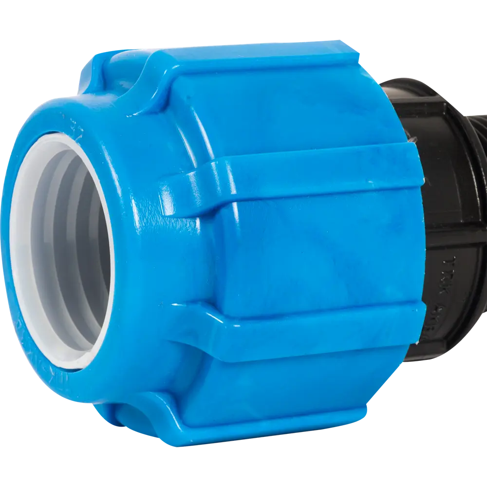 Муфта переходная ПОЛИТЭК 32 мм × 1" для полиэтиленовых труб 11738676 STLM-0001454 - Вид №1