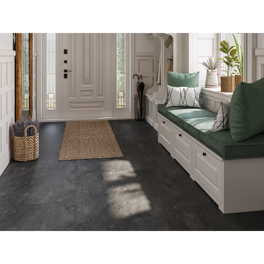 Плита ДСП Колониал Блэк 16 мм влагостойкая 900x1200 мм 1.08 м² Santreyd STLM-2173387 - Вид №3