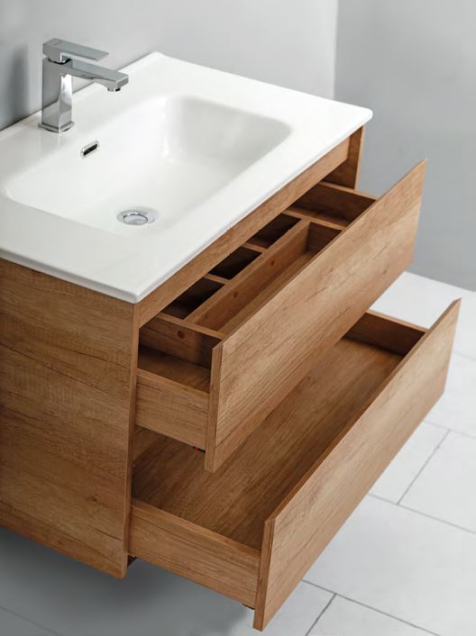 Мебель для ванной BelBagno KRAFT-600-2C-SO-BO  - Вид №5