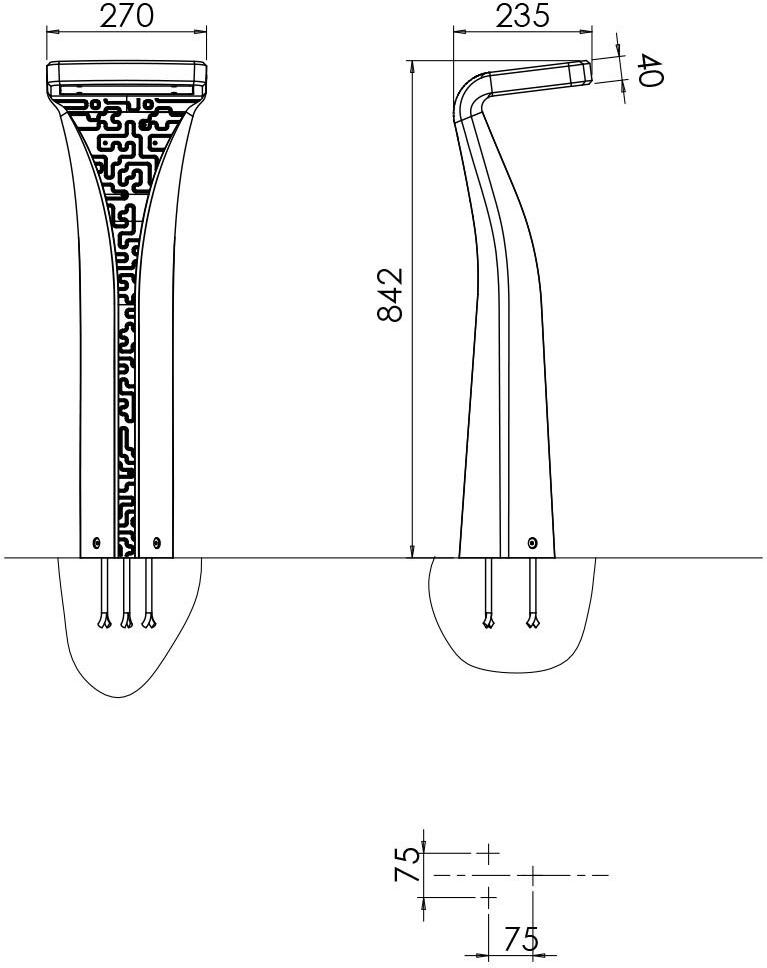 GHM-ECLATEC Светодиодный светильник из чугуна sun-id-1382147 - Вид №2