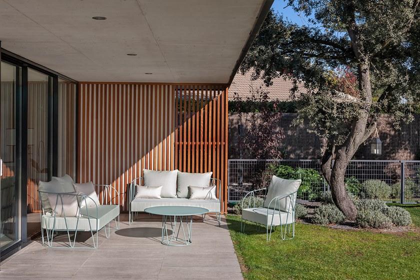 iSimar Садовое кресло из оцинкованной стали с подлокотниками Lagarto 9159 - Вид №5