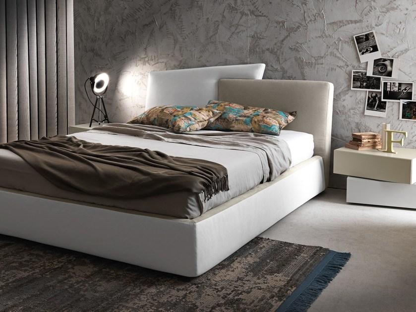 Presotto Кровать-контейнер двуспальная с мягким изголовьем Meeting_up | letto sun-id-1472653 - Вид №1