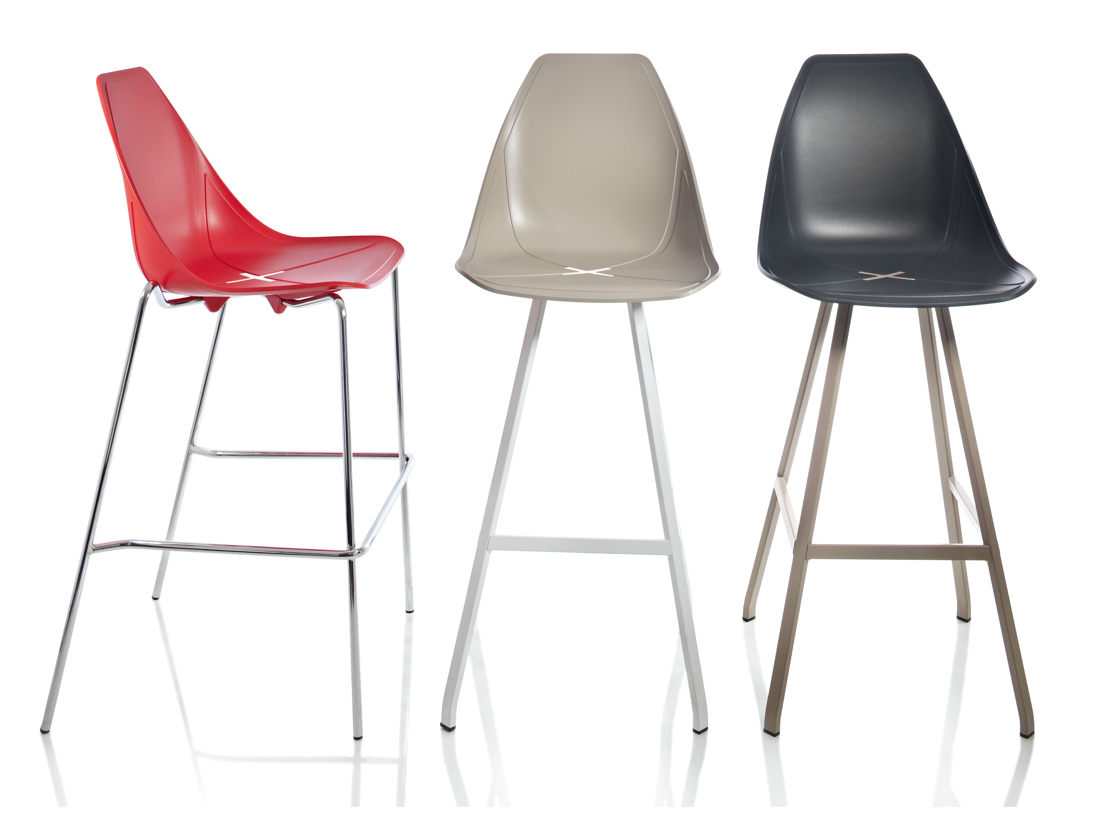 Штабелируемый барный стул из полипропилена ALMA DESIGN X Stool ARCH-00123666 - Вид №2