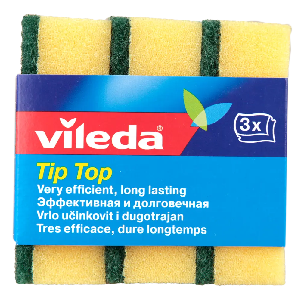 Губка Vileda «Тип-Топ», 3 шт. 82433891 STLM-2175122  - Вид №3