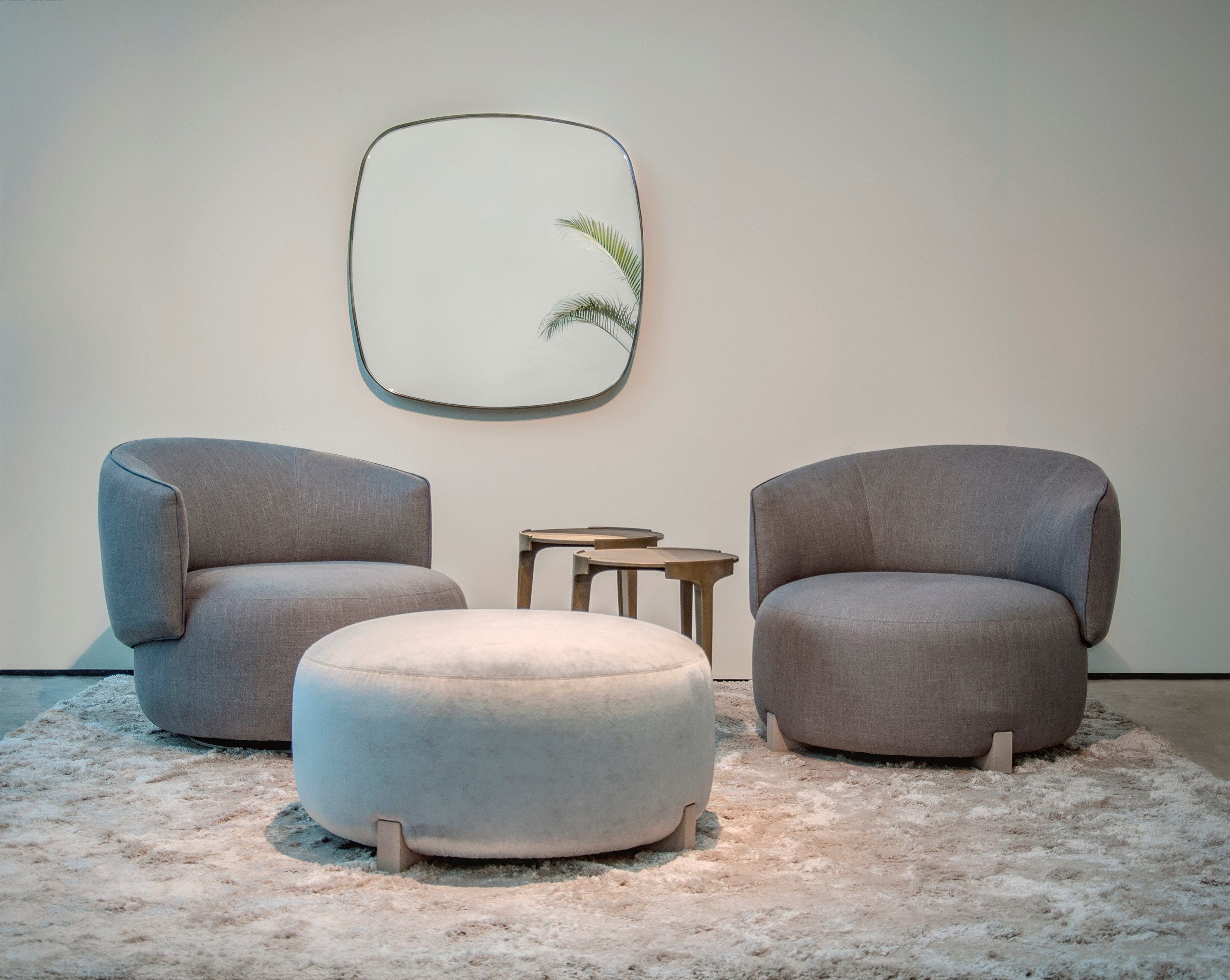 Бархатное вращающееся кресло с подлокотниками Piet Boon Джейн ARCH-00093700 - Вид №5