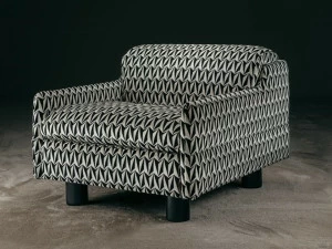 GIOPAGANI Кресло из ткани с подлокотниками Helter skelter