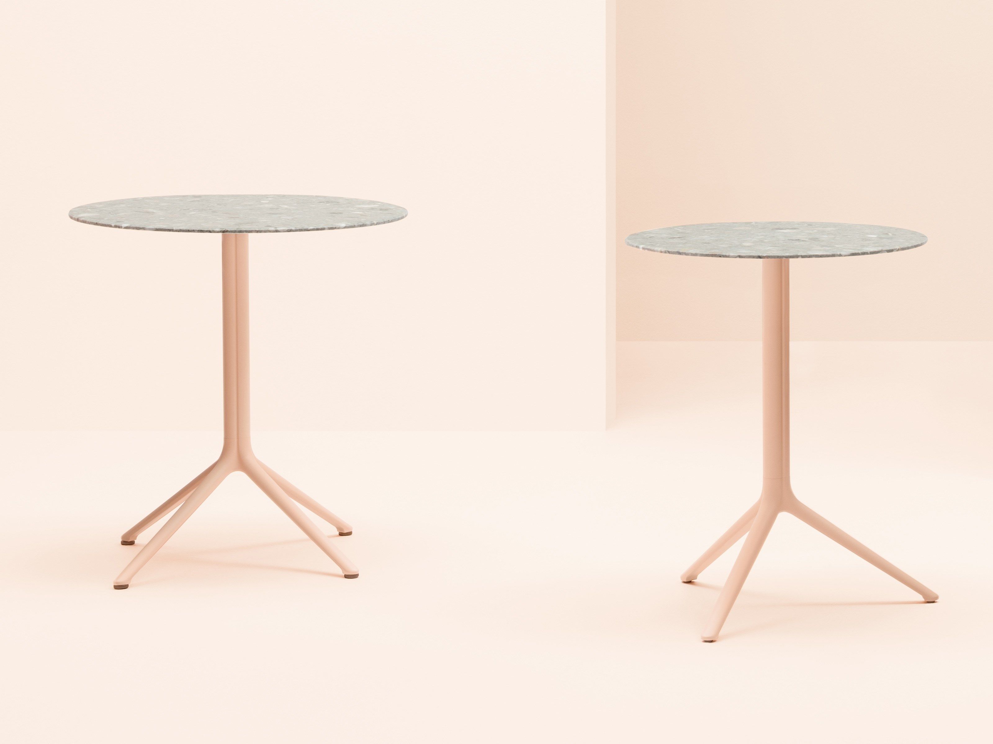 Круглый алюминиевый стол со спицами Pedrali Elliot ARCH-00120174 - Вид №3