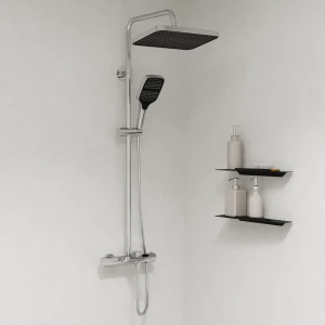 89392202 Душевая система Iddis Lahta LAHSBTHi06 с термостатом 3 режима цвет хром