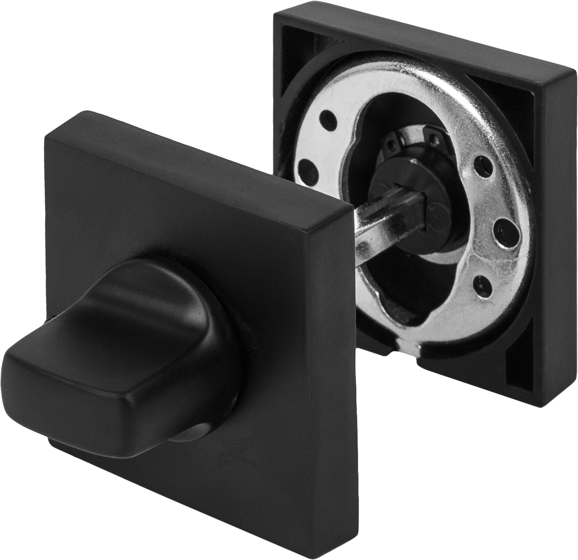 Накладка фиксатор дверная Puerto INBK AL03 черный Santreyd 84376199 STLM-0048848