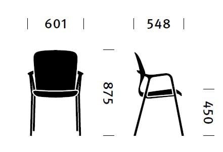 Стул с колесами Herman Miller Keyn ARCH-00113117 - Вид №6