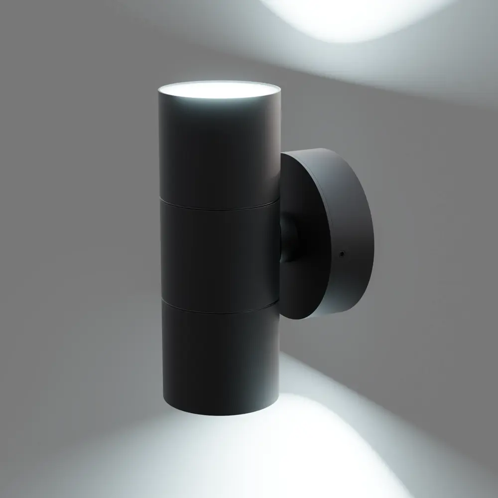 Светильник уличный настенный Apeyron 35 Вт IP54 цвет серый STLM-2126241 - Вид №1