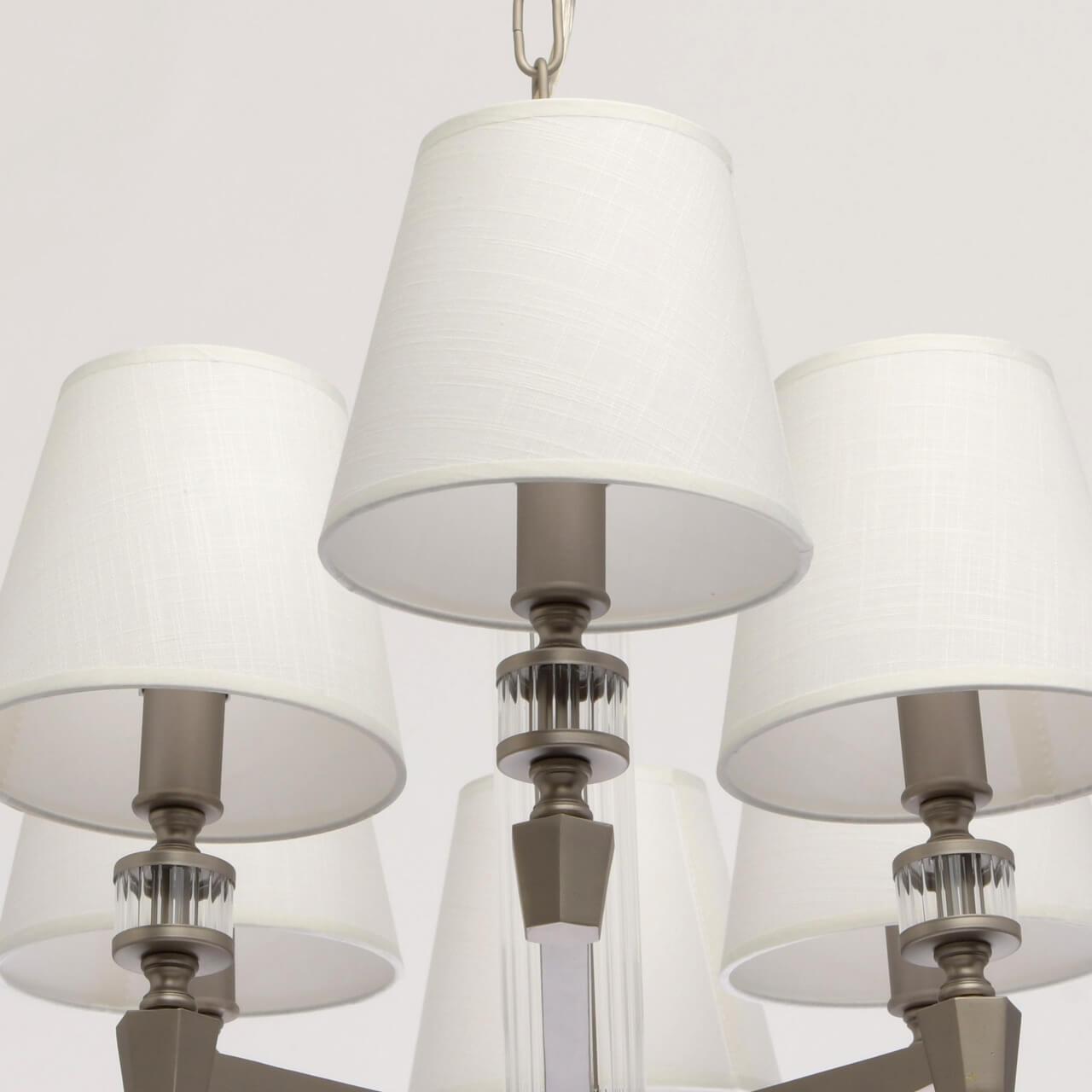 Подвесная люстра MW-Light Дэль Рей 8 700012808 MW-LIGHT ДИЗАЙНЕРСКИЕ, ДЭЛЬ РЕЙ 187733 Белый  - Вид №3