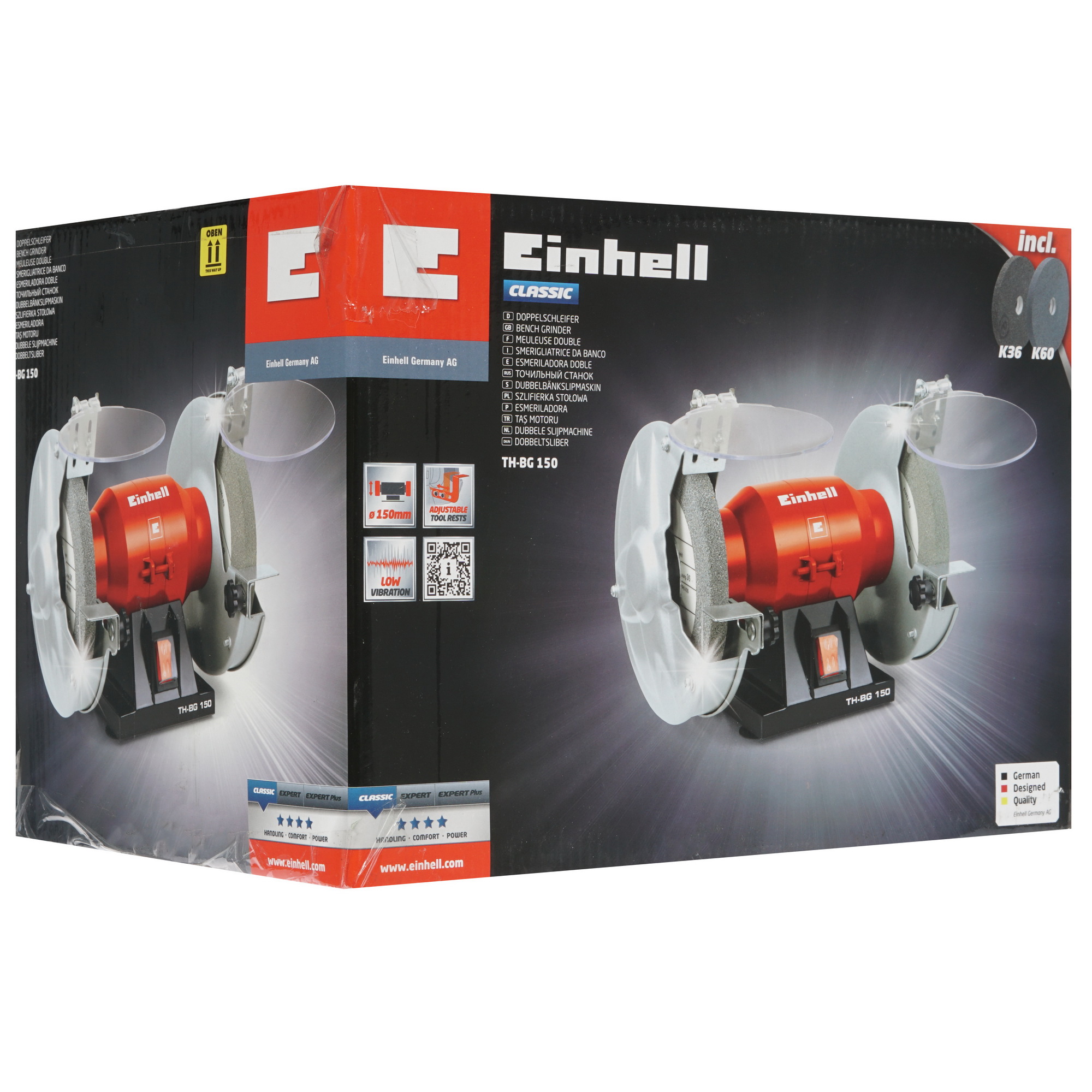 Точильный станок Einhell TH-BG 150 8107436 STDN-0025769 - Вид №6