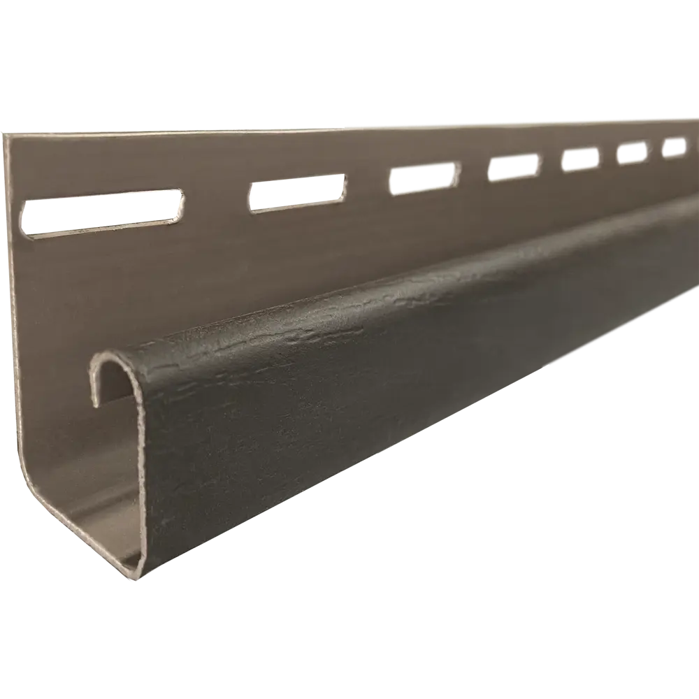 J-профиль для сайдинга MONLID цвет коричневый 3 м STLM-2203902