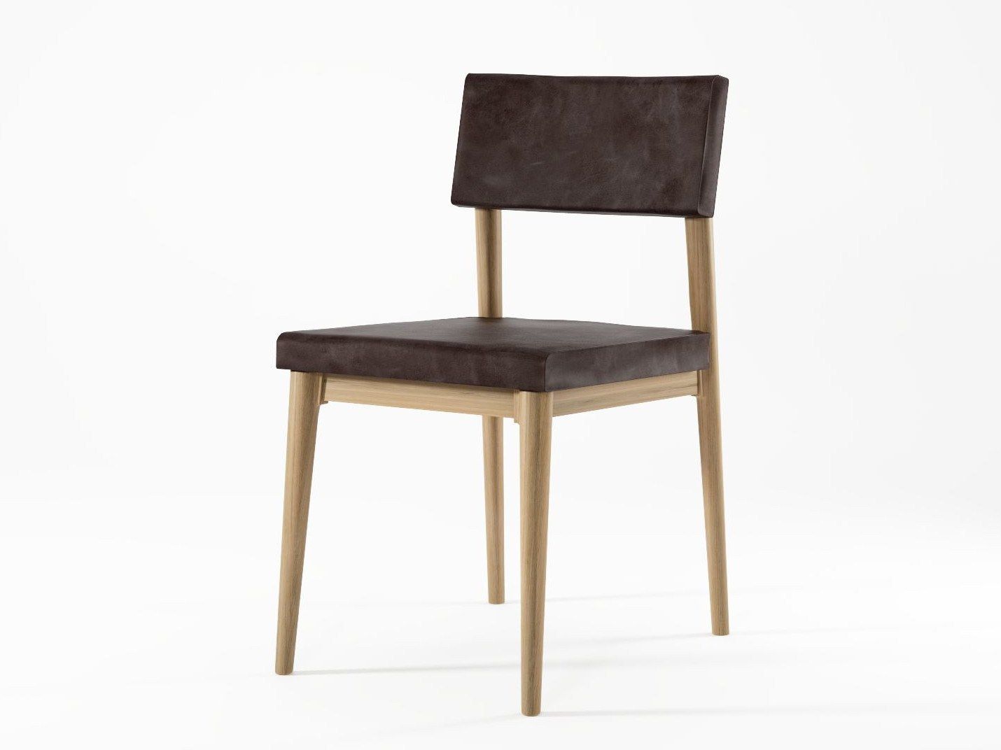 Мягкий стул для ресторана из массива дерева KARPENTER Винтаж ARCH-00059629 - Вид №7