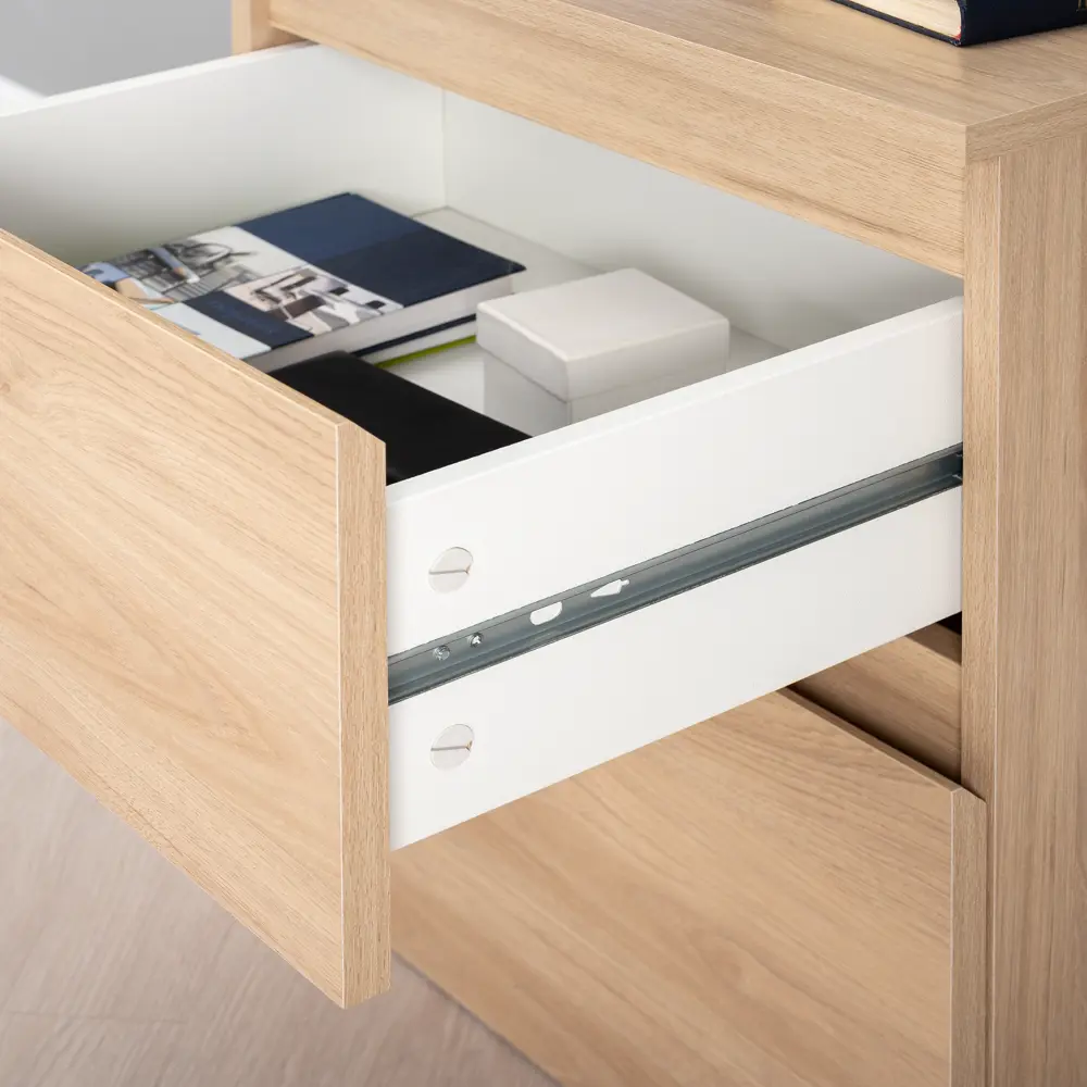 Santreyd — Прикроватная тумба с двумя ящиками в стиле дуб гикори 86188351 STLM-0066673 - Вид №12