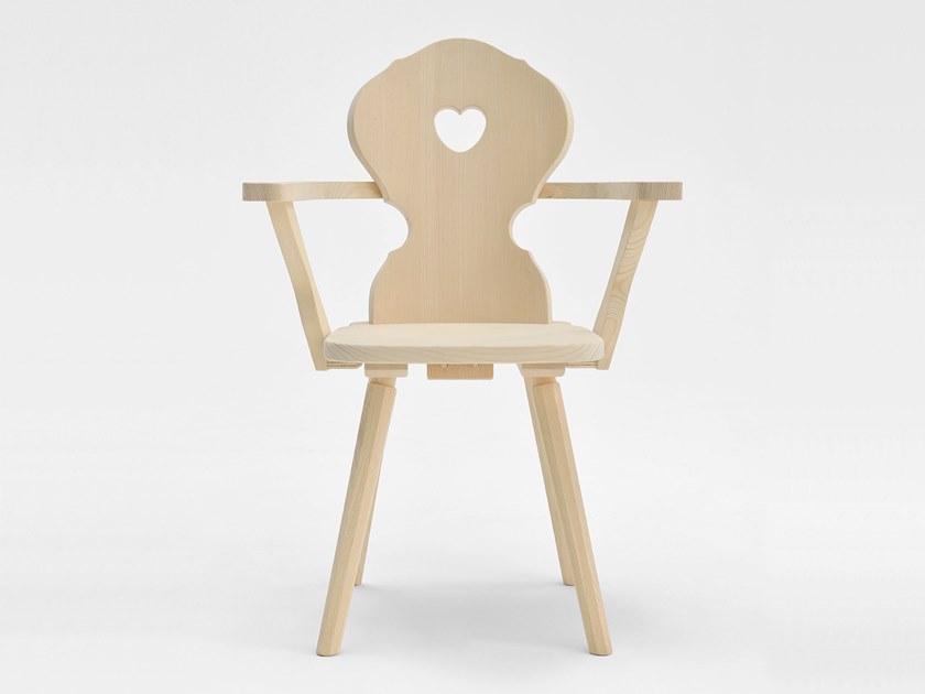 SIPA Деревянный стул с подлокотниками Monaco sun-id-1408295 - Вид №2