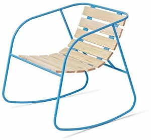 Nola Industrier Садовое кресло-качалка из стали и дерева Rocky U15-99mb/-99lb/-99s