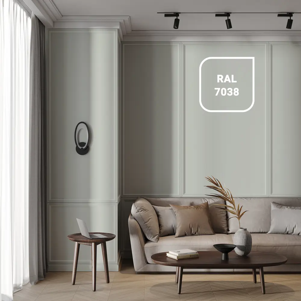 Краска Dufa Europlast Interior 7 матовая моющаяся для стен и потолков 89210574 STLM-0859081 - Вид №11