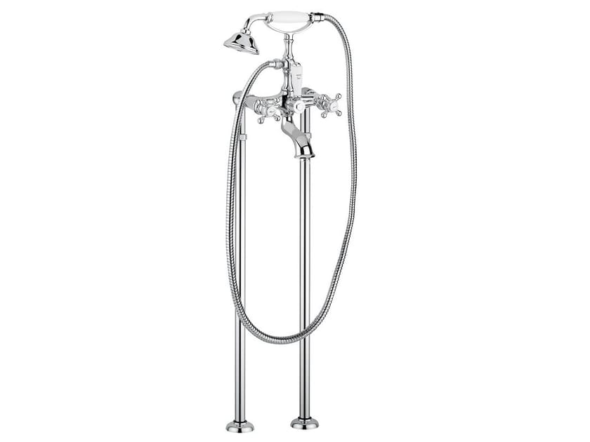 Смеситель для ванны из хромированной латуни Bugnatese ARCADIA ARCH-00070272