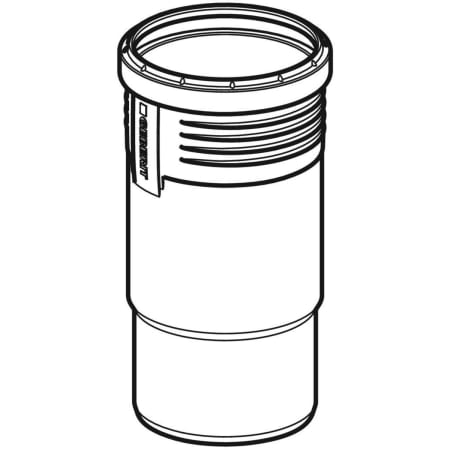 390.718.14.1 Компенсаторная муфта Geberit Silent-PP Geberit  - Вид №1