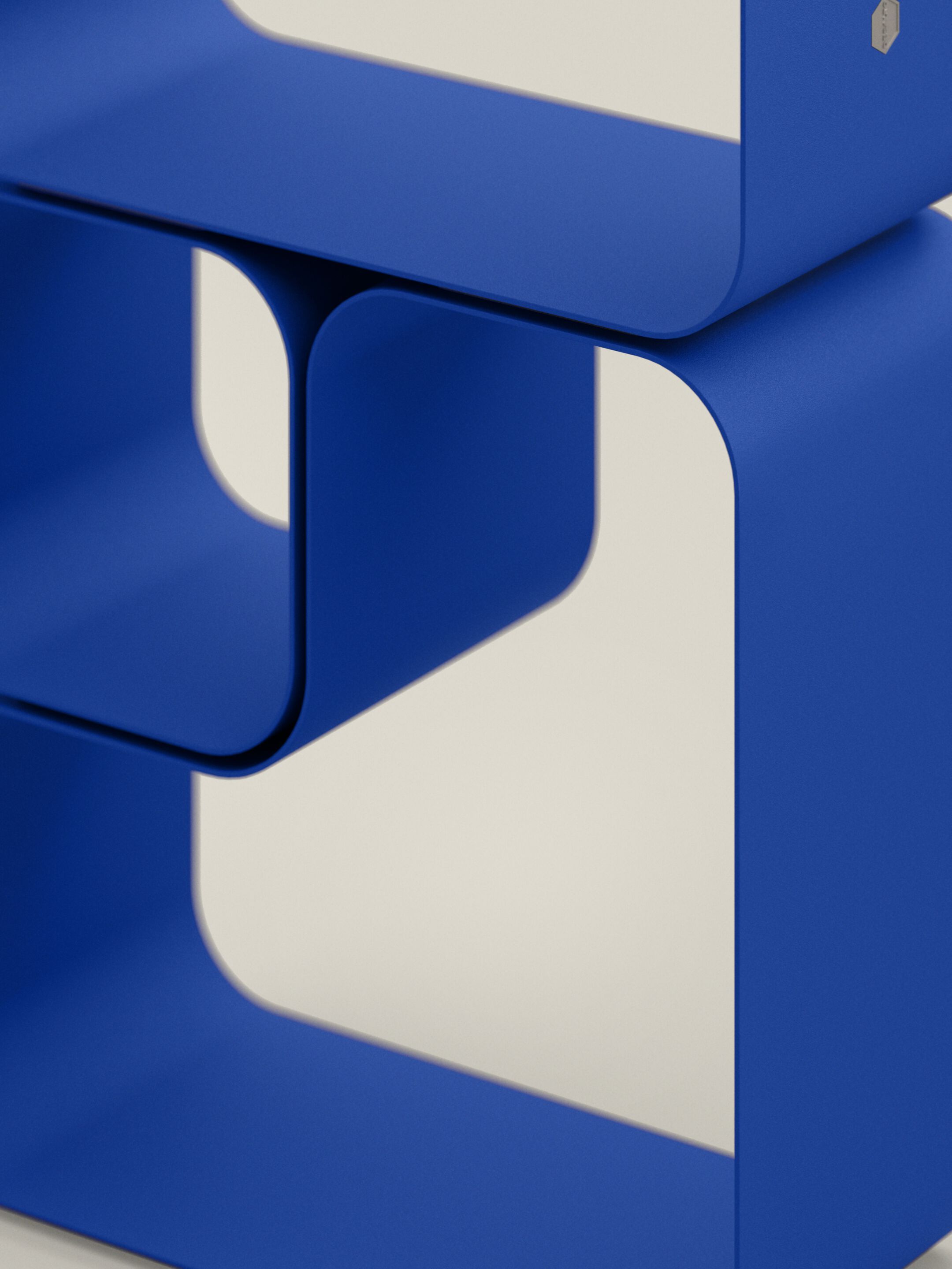 Раскрашенный металлический секционный самонесущий книжный шкаф Desalto REBUS ARCH-00133343 - Вид №2