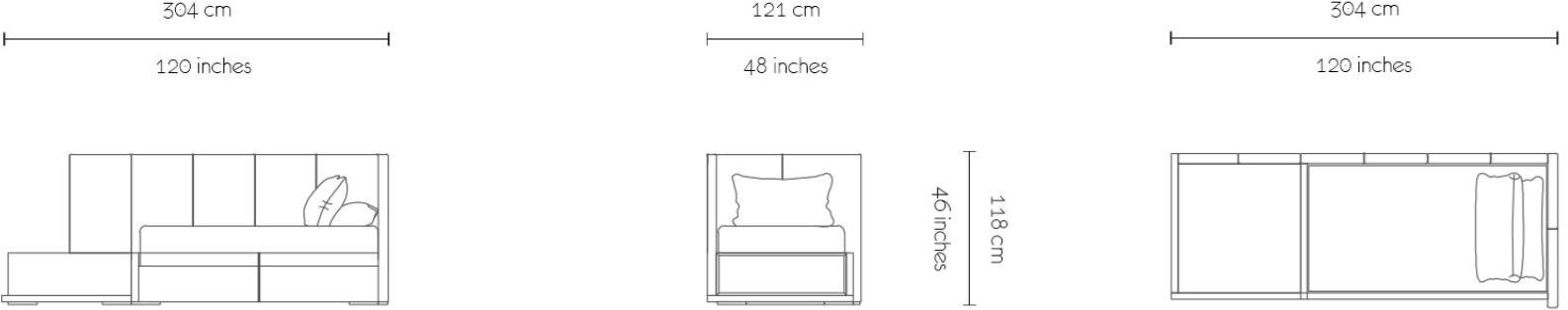 MORADA Полуторная односпальная кровать из нубука  Arrazzo bedtws  - Вид №4