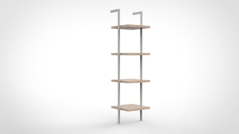 Mobilspazio Открытая полка с креплением от пола к потолку для гостиниц Urban sun-id-1405352 - Вид №17