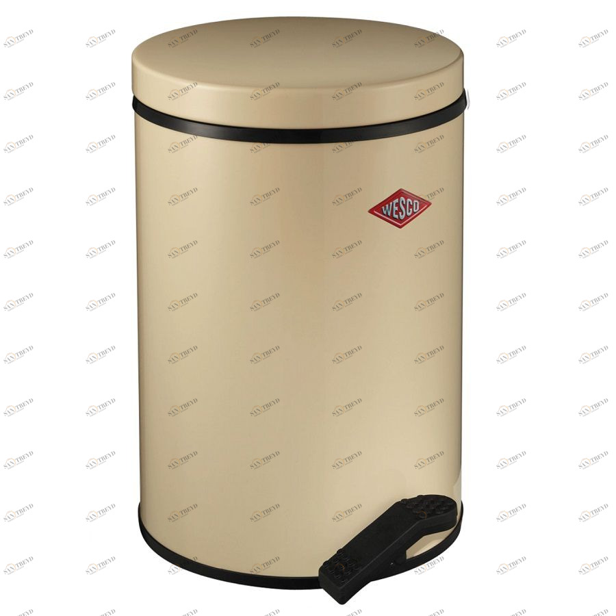 Бак для мусора с педалью Pedal bin 117, 13 л, кремовый Wesco 11721223