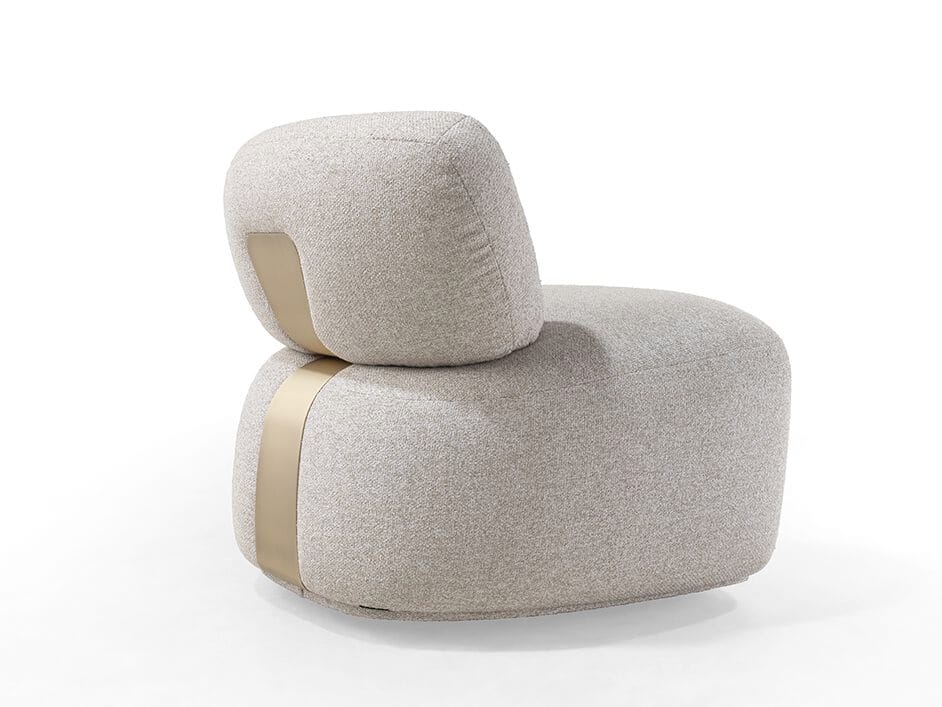 Тканевое вращающееся кресло Casa Magna YETO ARCH-00032147