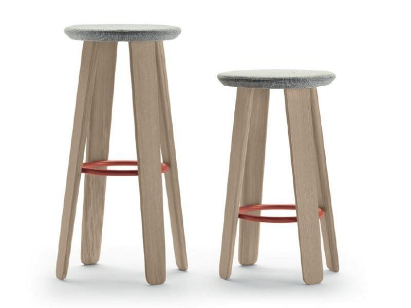 Высокий стул из ткани ALKI Triku ARCH-00104248