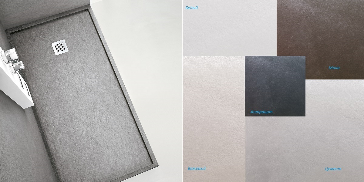 Душевой поддон Forma frame 100 см 5FFC3NO Gruppo Geromin - Вид №1