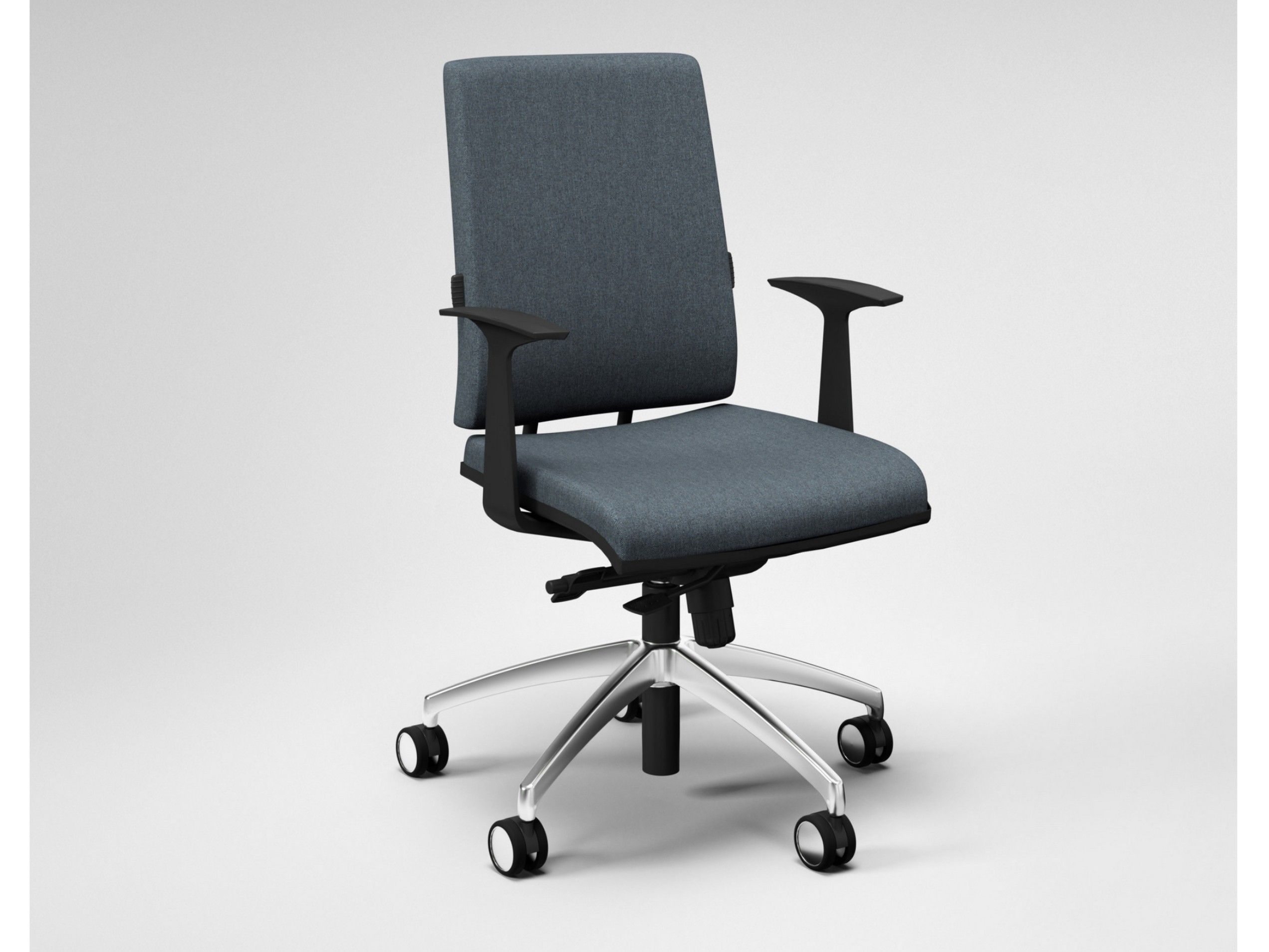 5 спиц подлокотник ткань операционный офисный стул FANTONI Seating system ARCH-00003578 - Вид №1