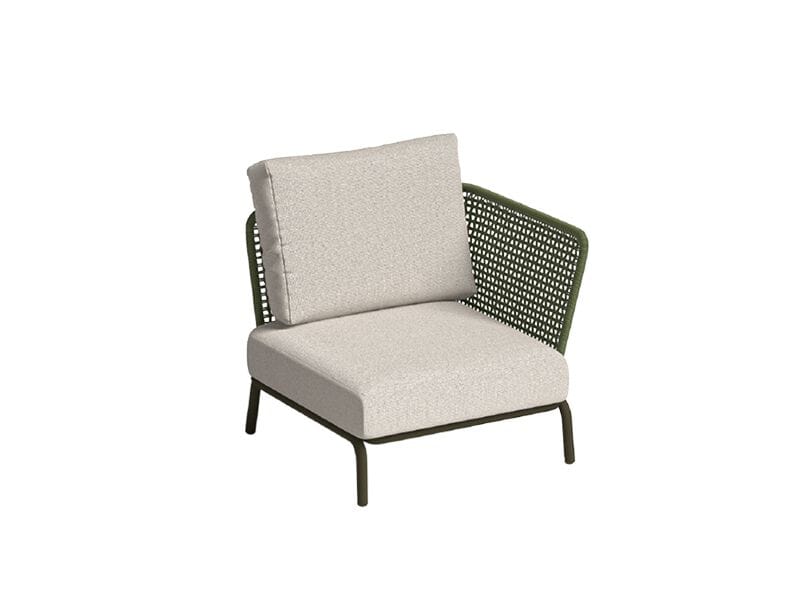 Алюминиевое угловое садовое кресло VINEKO Abrazo ARCH-00097462