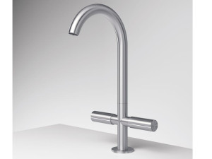 Смеситель для кухни из нержавеющей стали с одним отверстием