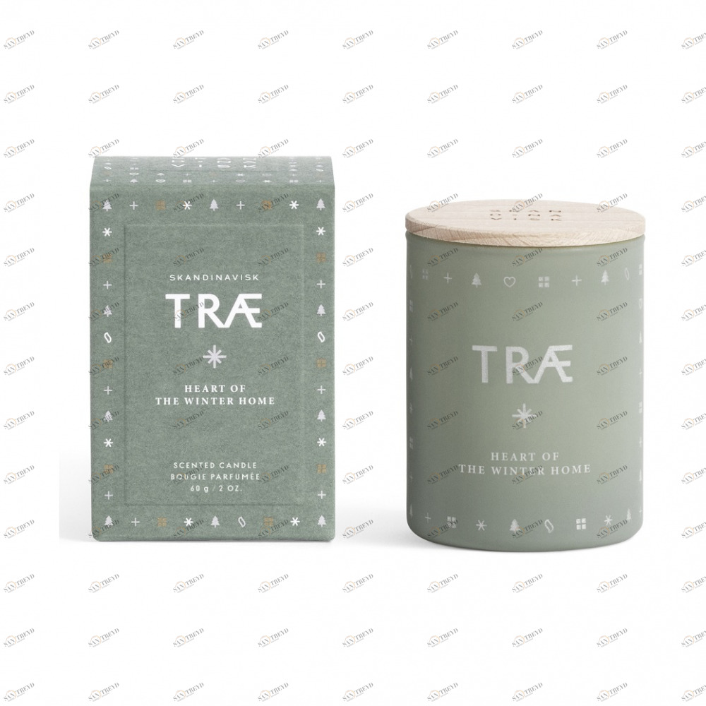 EVA SOLO Sk1325 Свеча ароматическая Skandinavisk Trae с крышкой, 60 г Растительный воск, ароматические отдушки 
