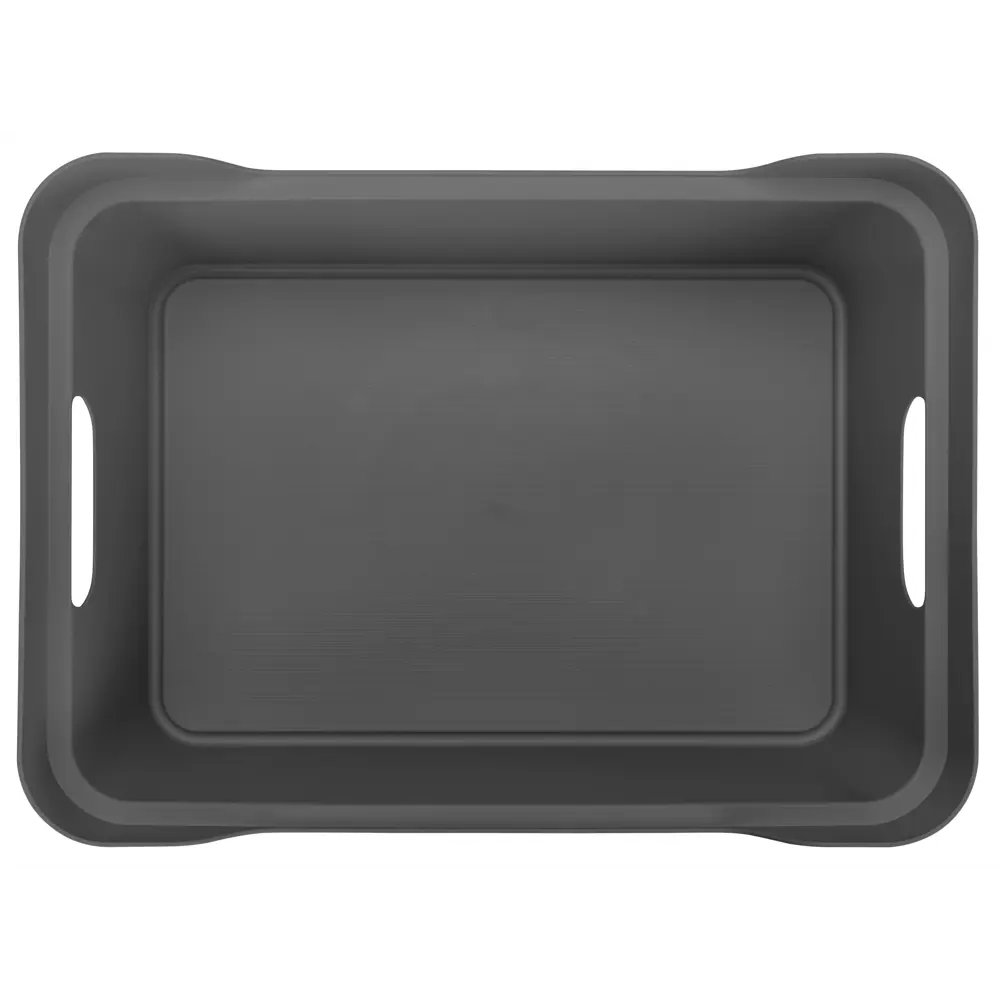 БЫТПЛАСТ Ящик Luxe с крышкой-полкой 12 л, серый 82905604 STLM-0037754 - Вид №6